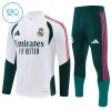 Criança Real Madrid Quarter-Zip Sweat de Treino 2026-27 Branca