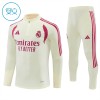 Criança Real Madrid Quarter-Zip Sweat de Treino 2026-27 Branca