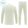 Criança Real Madrid Quarter-Zip Sweat de Treino 2026-27 Branca