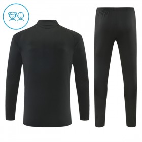 Criança Real Madrid Quarter-Zip Sweat de Treino 2026-27 Preta