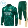 Criança Real Madrid Quarter-Zip Sweat de Treino 2026-27 Verde