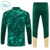 Criança Real Madrid Quarter-Zip Sweat de Treino 2026-27 Verde
