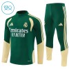 Criança Real Madrid Quarter-Zip Sweat de Treino 2026-27 Verde