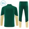 Criança Real Madrid Quarter-Zip Sweat de Treino 2026-27 Verde