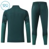 Criança Real Madrid Quarter-Zip Sweat de Treino 2026-27 Verde