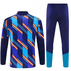 Espanha Quarter-Zip Sweat de Treino 2026-27 Azul