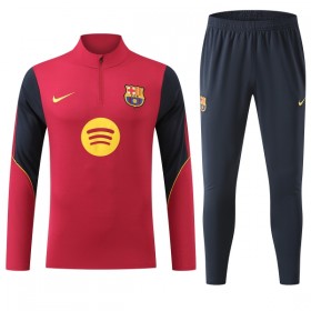 FC Barcelona Quarter-Zip Sweat de Treino 2026-27 Vermelha