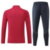 FC Barcelona Quarter-Zip Sweat de Treino 2026-27 Vermelha
