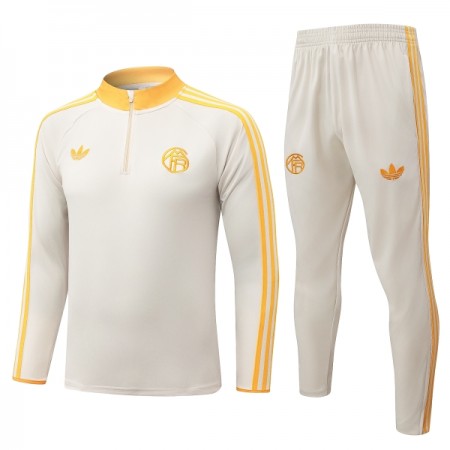FC Bayern München Quarter-Zip Sweat de Treino 2026-27 Branca