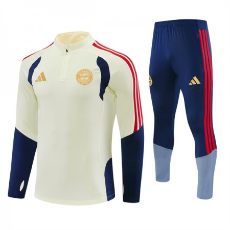 FC Bayern München Quarter-Zip Sweat de Treino 2026-27 Branca