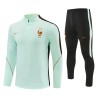 França Quarter-Zip Sweat de Treino 2026-27 Branca