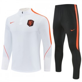 Holanda Quarter-Zip Sweat de Treino 2026-27 Branca