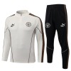 Manchester City Quarter-Zip Sweat de Treino 2026-27 Cinza