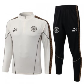 Manchester City Quarter-Zip Sweat de Treino 2026-27 Cinza