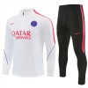 Paris Saint-Germain Quarter-Zip Sweat de Treino 2026-27 Branca