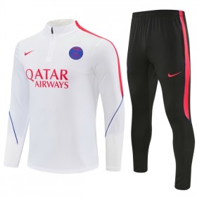 Paris Saint-Germain Quarter-Zip Sweat de Treino 2026-27 Branca