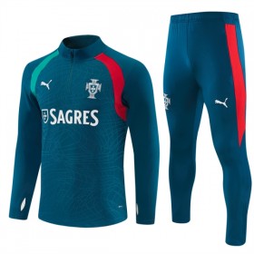 Portugal Quarter-Zip Sweat de Treino 2026-27 Azul