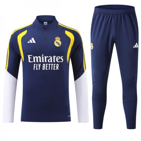 Real Madrid Quarter-Zip Sweat de Treino 2026-27 Azul