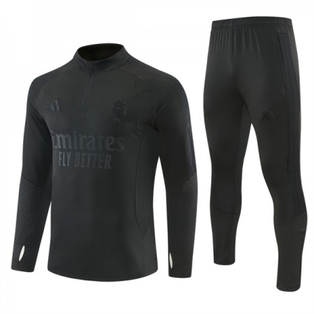 Real Madrid Quarter-Zip Sweat de Treino 2026-27 Preta