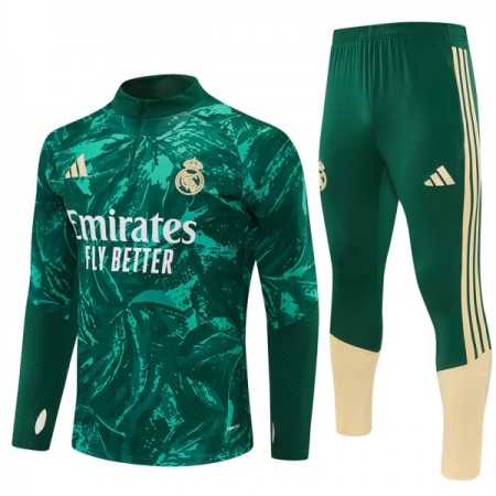 Real Madrid Quarter-Zip Sweat de Treino 2026-27 Verde