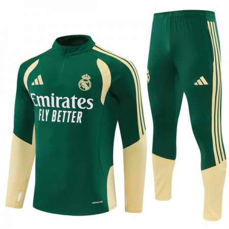Real Madrid Quarter-Zip Sweat de Treino 2026-27 Verde