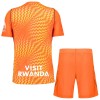 Camisola Atlético Madrid Guarda Redes Criança 2026-27 Laranja Manga Curta
