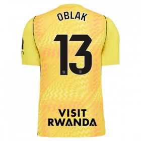 Camisola Atlético Madrid Oblak 13 Guarda Redes 2026-27 Amarela Manga Curta