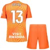 Camisola Atlético Madrid Oblak 13 Guarda Redes Criança 2026-27 Laranja Manga Curta