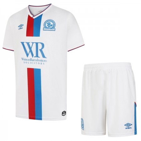 Camisola Blackburn Rovers Criança 2º Equipamento 2026-27 Manga Curta