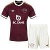 Camisola Leicester City Criança 2º Equipamento 2026-27 Manga Curta