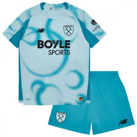 Camisola West Ham United Criança 3º Equipamento 2026-27 Manga Curta