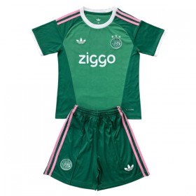 Camisola Ajax Amsterdam Guarda Redes Criança 2026-27 Verde Manga Curta