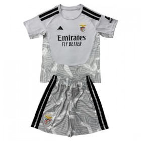 Camisola Benfica Guarda Redes Criança 2026-27 Cinza Manga Curta