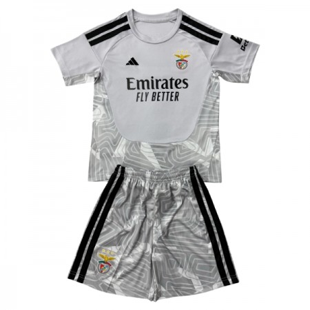 Camisola Benfica Guarda Redes Criança 2026-27 Cinza Manga Curta