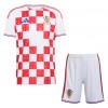Camisola Croácia Criança 1º Equipamento 2026-27 Manga Curta