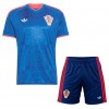 Camisola Croácia Criança 2º Equipamento 2026-27 Manga Curta