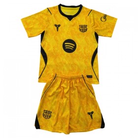 Camisola FC Barcelona Guarda Redes Criança 2º Equipamento 2026-27 Amarela Manga Curta