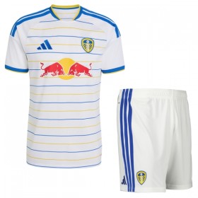 Camisola Leeds United Criança 1º Equipamento 2026-27 Manga Curta