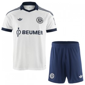 Camisola Schalke 04 Criança 2º Equipamento 2026-27 Manga Curta