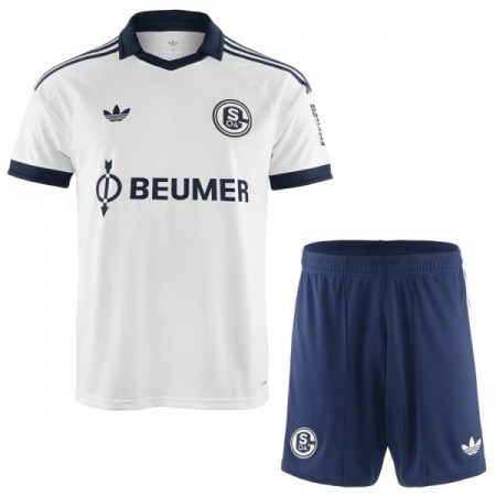 Camisola Schalke 04 Criança 2º Equipamento 2026-27 Manga Curta