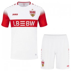 Camisola VfB Stuttgart Criança 1º Equipamento 2026-27 Manga Curta