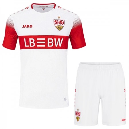 Camisola VfB Stuttgart Criança 1º Equipamento 2026-27 Manga Curta
