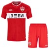 Camisola VfB Stuttgart Criança 2º Equipamento 2026-27 Manga Curta