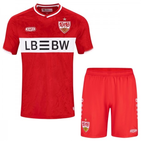 Camisola VfB Stuttgart Criança 2º Equipamento 2026-27 Manga Curta