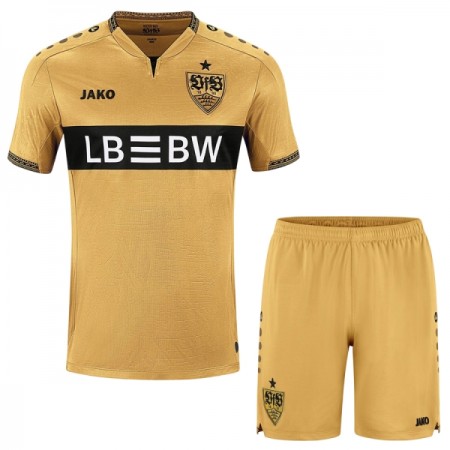 Camisola VfB Stuttgart Criança 3º Equipamento 2026-27 Manga Curta