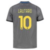 Camisola Inter de Milão Lautaro 10 3º Equipamento 2026-27 Manga Curta