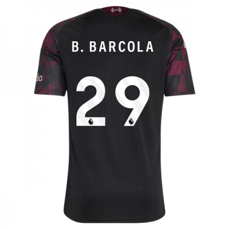 Camisola Liverpool B. Barcola 29 3º Equipamento 2026-27 Manga Curta