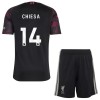 Camisola Liverpool Chiesa 14 Criança 3º Equipamento 2026-27 Manga Curta