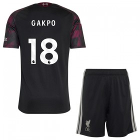 Camisola Liverpool Gakpo 18 Criança 3º Equipamento 2026-27 Manga Curta