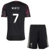 Camisola Liverpool Wirtz 7 Criança 3º Equipamento 2026-27 Manga Curta